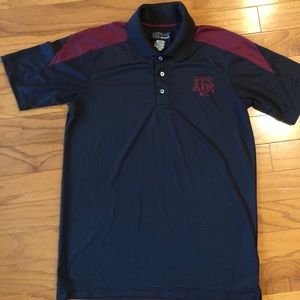 Texas A&M Aggies- size medium men’s polo